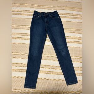 Levi's high rise skinny jeans 721 Size 26
